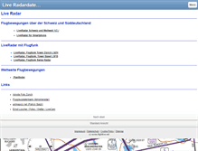 Tablet Screenshot of flightlive.net